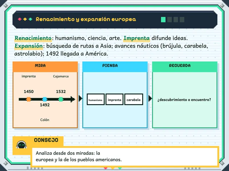 Ciencias Sociales 3.° de secundaria: la explicación, paso a paso