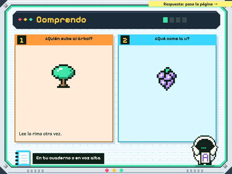Comunicación 1.° de primaria: la práctica, para el cuaderno