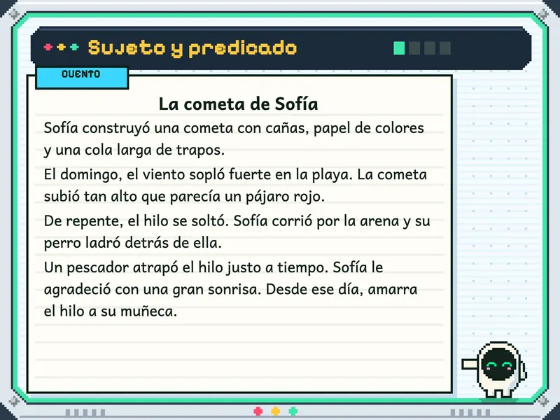 Comunicación 4.° de primaria: el cuento