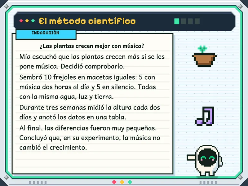 Ciencia y Tecnología 1.° de secundaria: el cuento