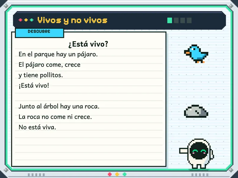 Ciencia y Tecnología 1.° de primaria: el cuento