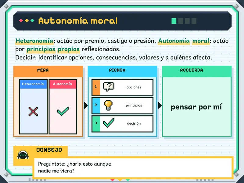 DPCC 3.° de secundaria: la explicación, paso a paso