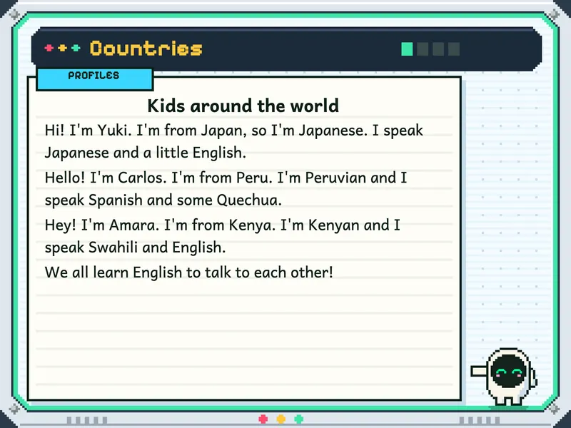 Inglés 5.° de primaria: el cuento