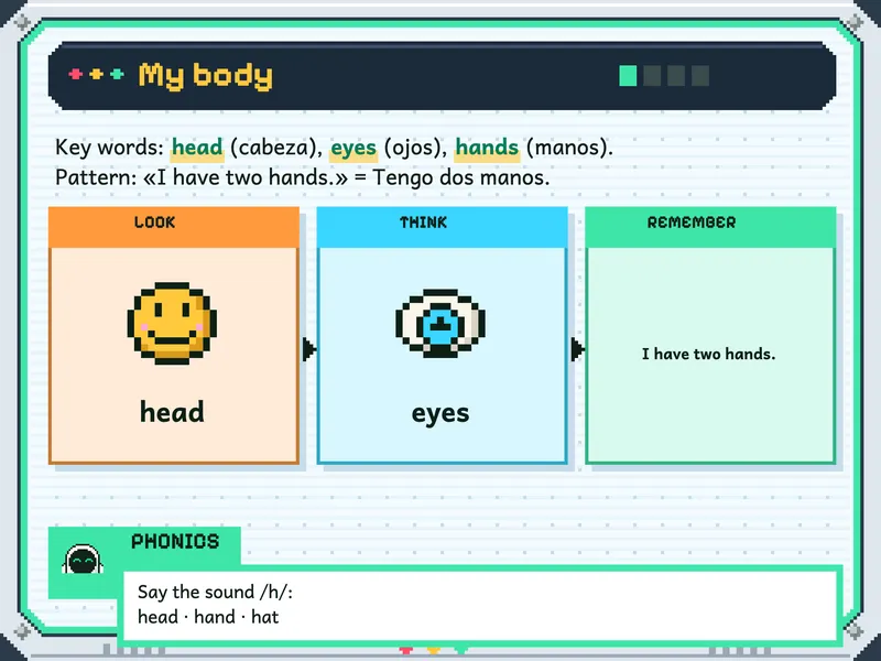 English Plus 1.° de primaria: la explicación, paso a paso