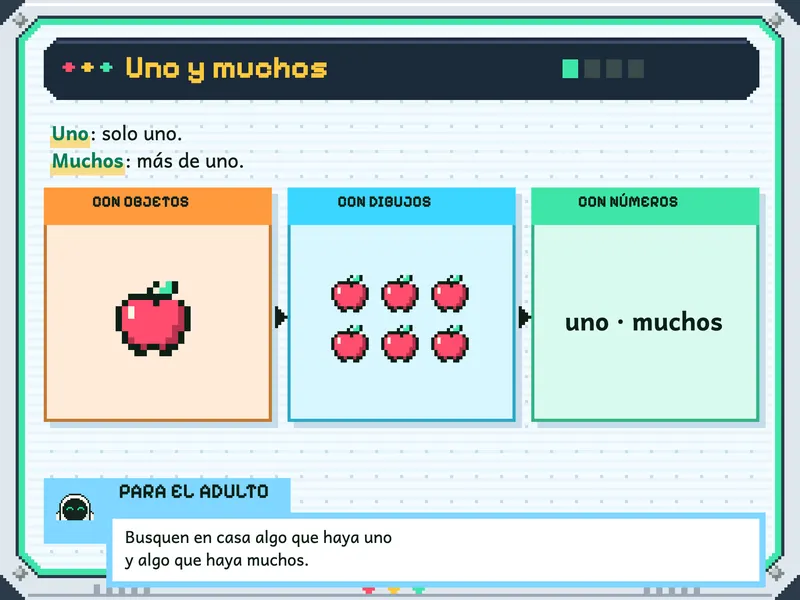 Matemática para 3 años: la explicación, paso a paso