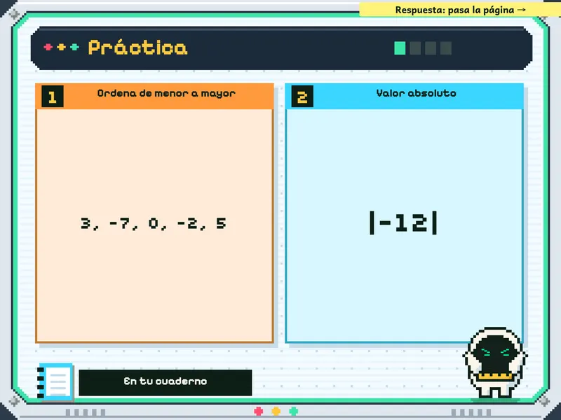 Matemática 1.° de secundaria: la práctica, para el cuaderno