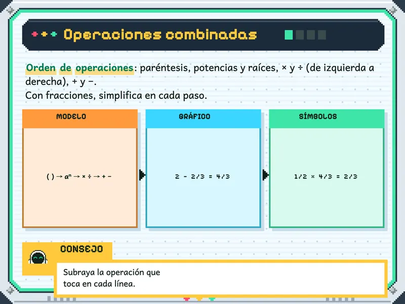 Matemática 2.° de secundaria: la explicación, paso a paso