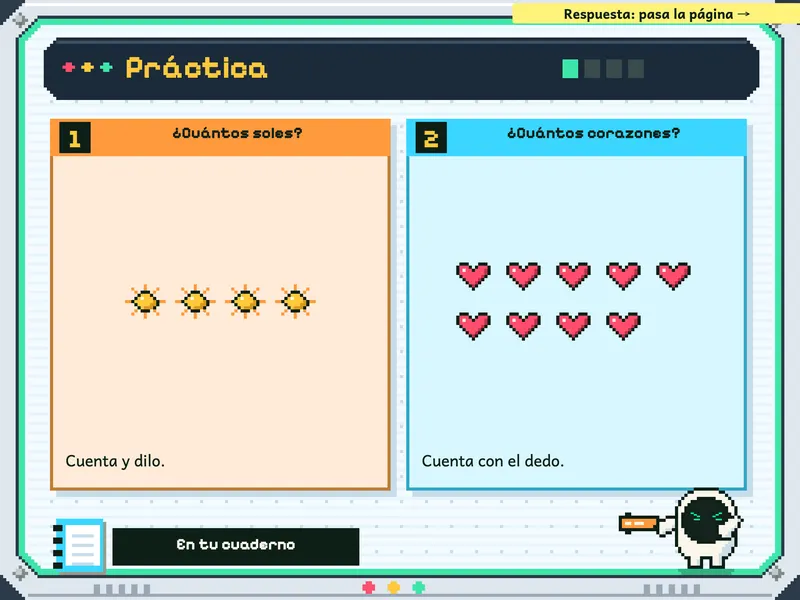 Matemática 1.° de primaria: la práctica, para el cuaderno
