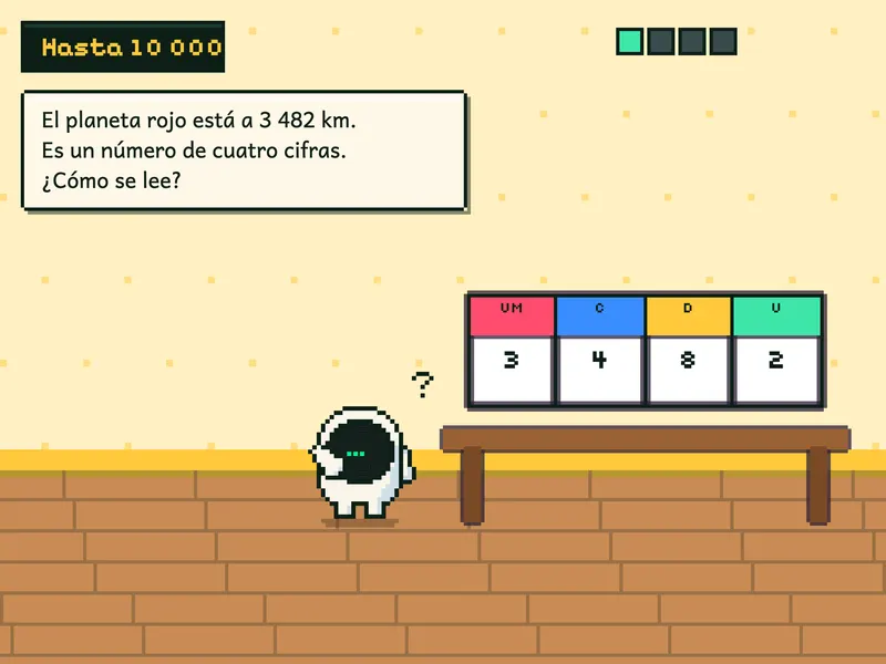 Matemática 4.° de primaria: el cuento