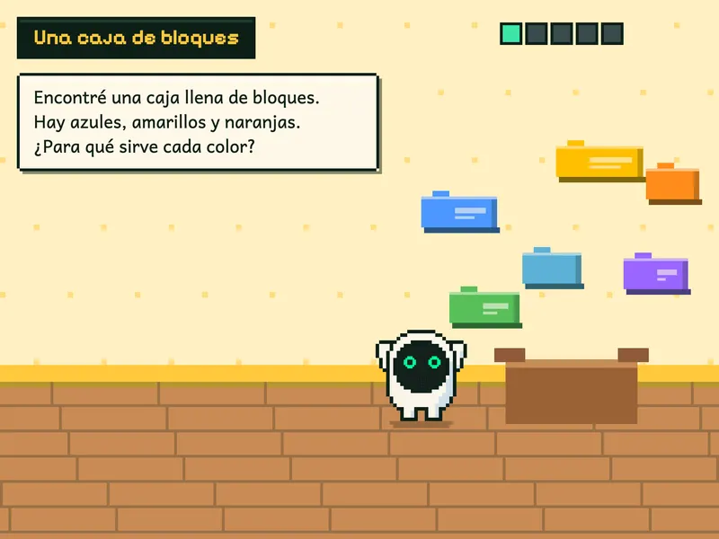 Programa tu juego en pantalla: el cuento