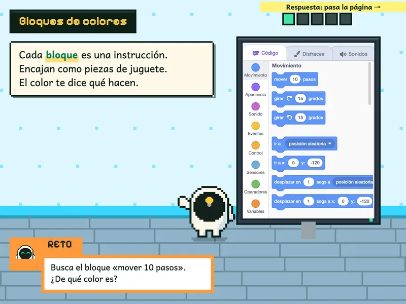 Programa tu juego en pantalla: la explicación, paso a paso