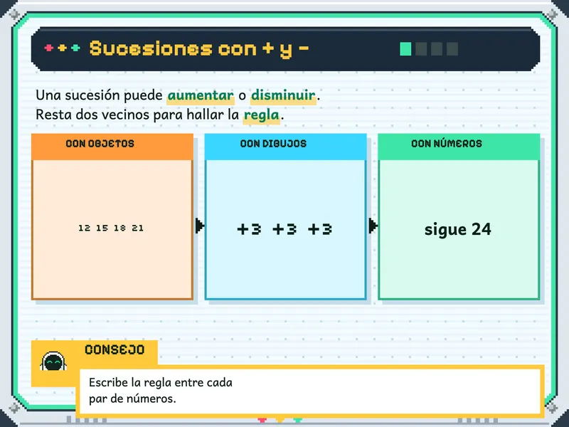 Razonamiento Matemático 2.° de primaria: la explicación, paso a paso