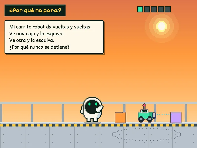 Robots, sensores y motores: el cuento