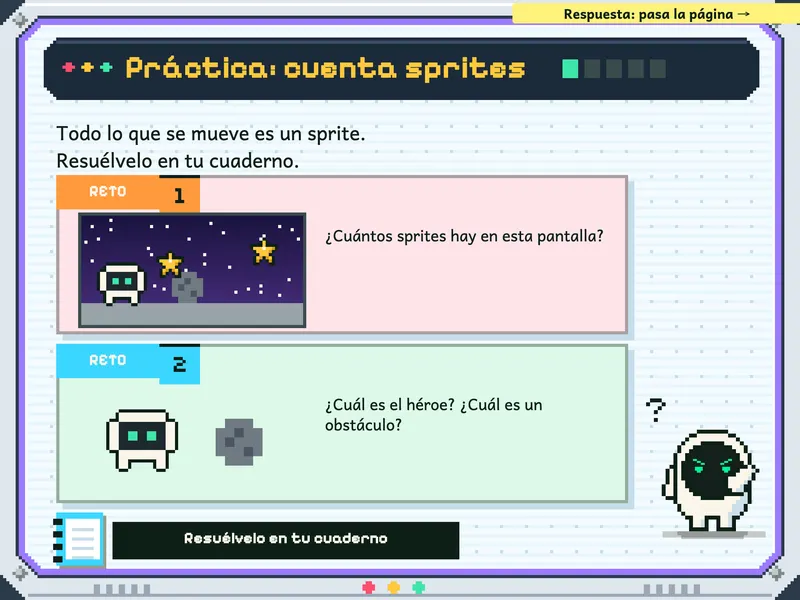 ¡diseña tu videojuego!: la práctica, para el cuaderno